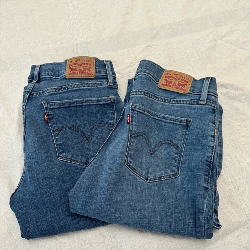 Levi's Women's Blue Classic Straight Jeans